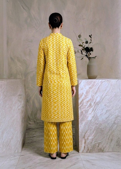 2-PC Stitched Printed Arabic-lawn Suit