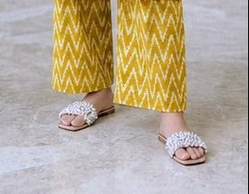 2-PC Stitched Printed Arabic Lawn Suit